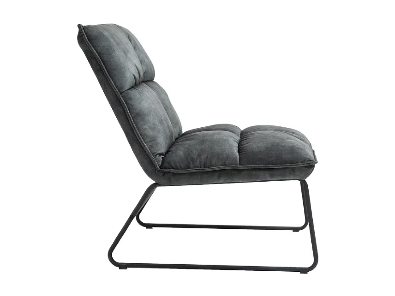 Poltrona Ruby/Tessuto/Grigio