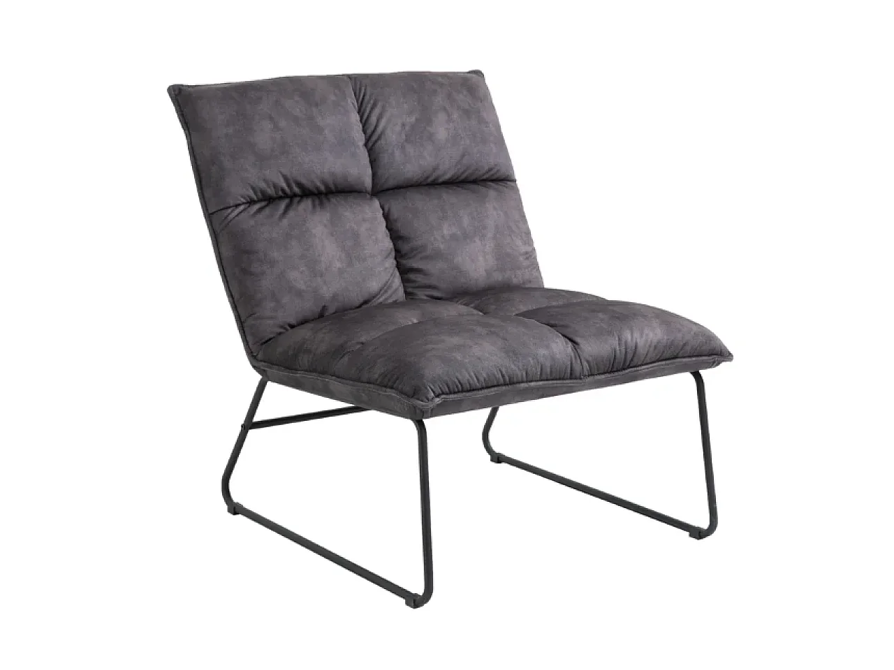 Poltrona Ruby/Tessuto/Grigio