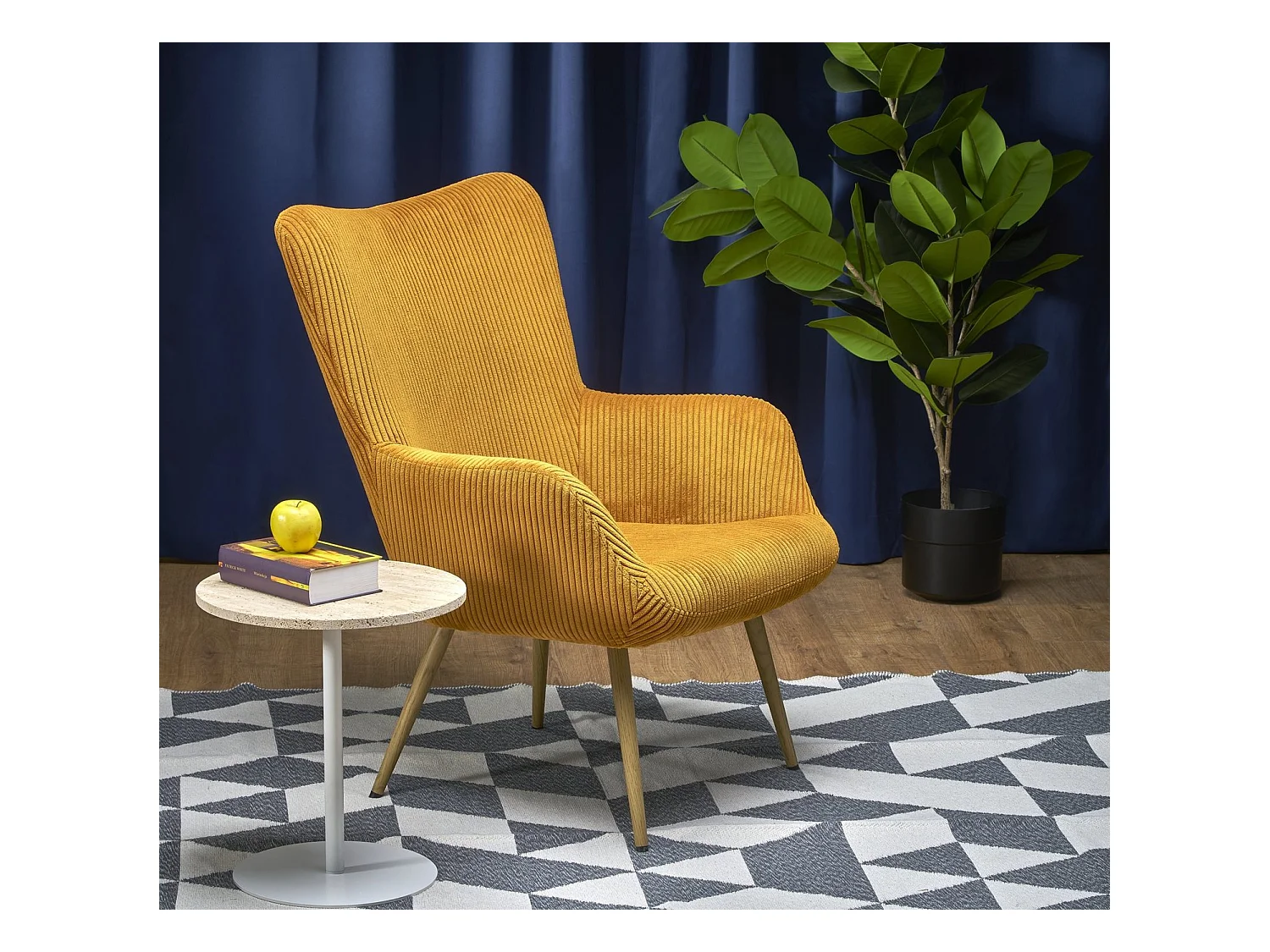 Relax Sessel Amaro/Stoffbezug/Orange