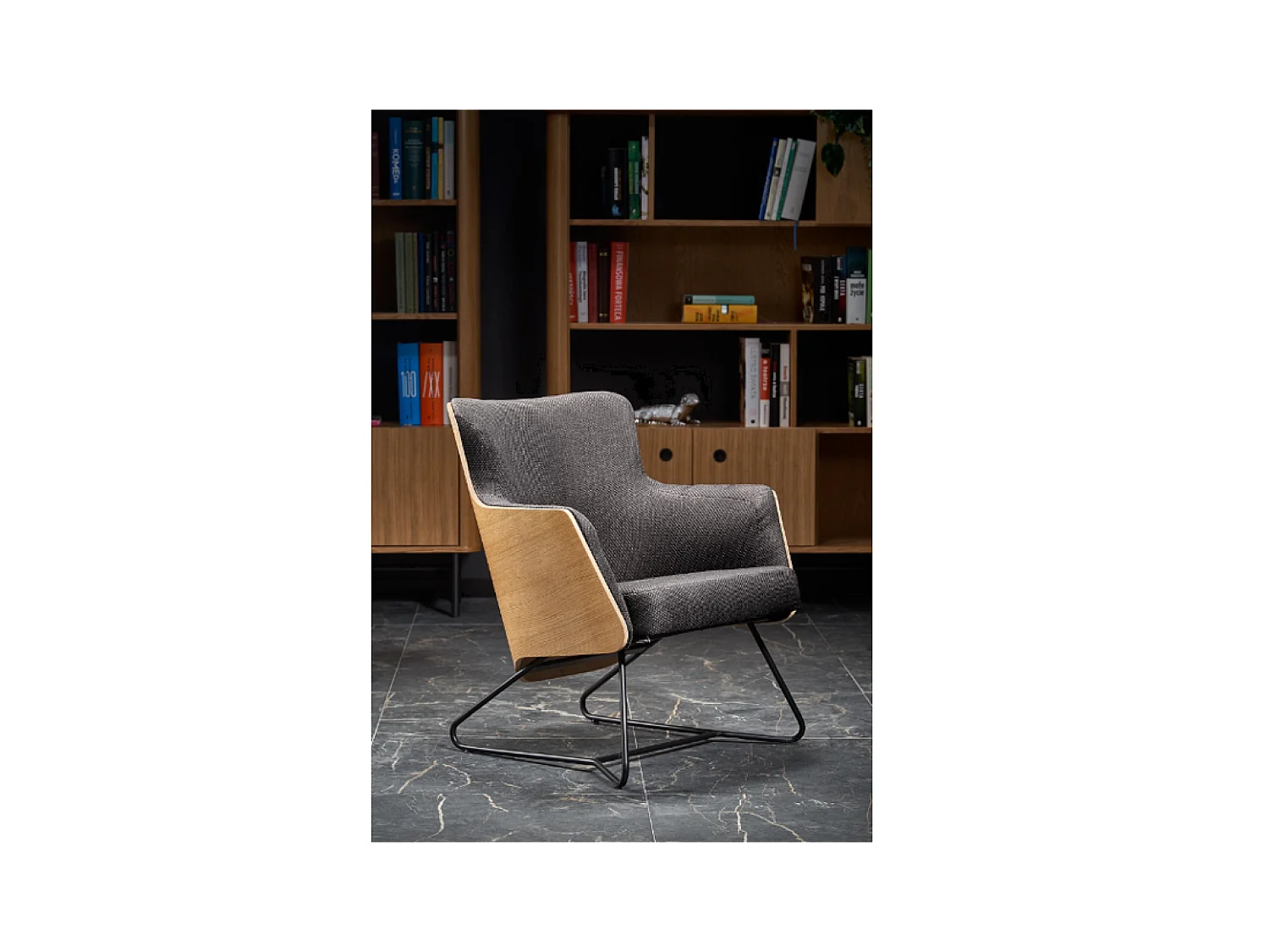 Relax Fauteuil Phantom/Tissu/grise