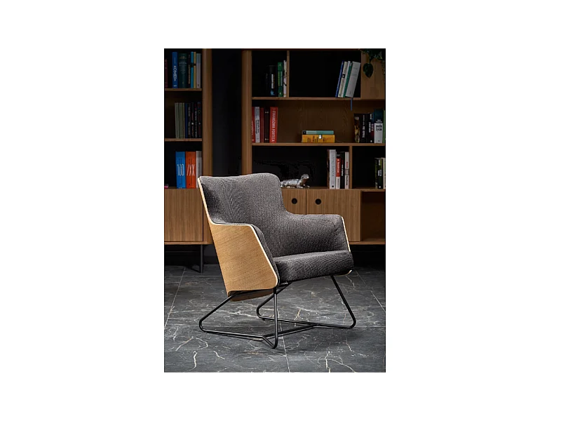 Relax Fauteuil Phantom/Tissu/grise