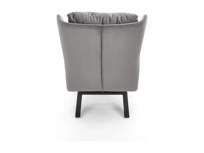 Fauteuil Victus/revêtement en tissu/gris
