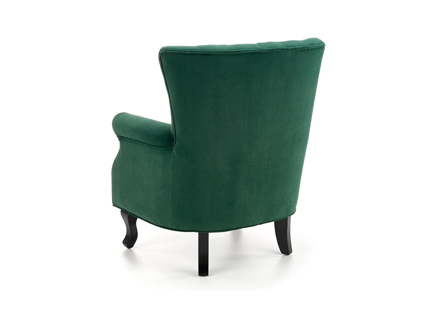 Fauteuil relax Titan/Housse en tissu velours/Vert