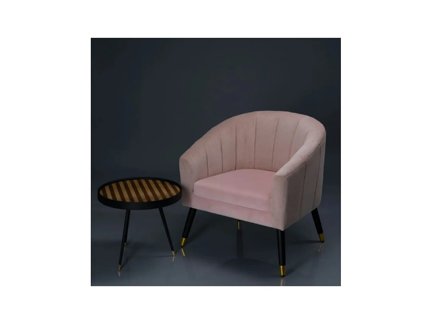 Poltrona Pink/Tessuto/Rosa