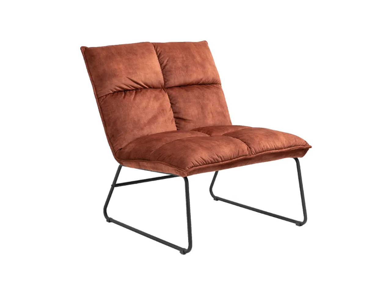 Relax Fauteuil Ruby/Tissu/Marron