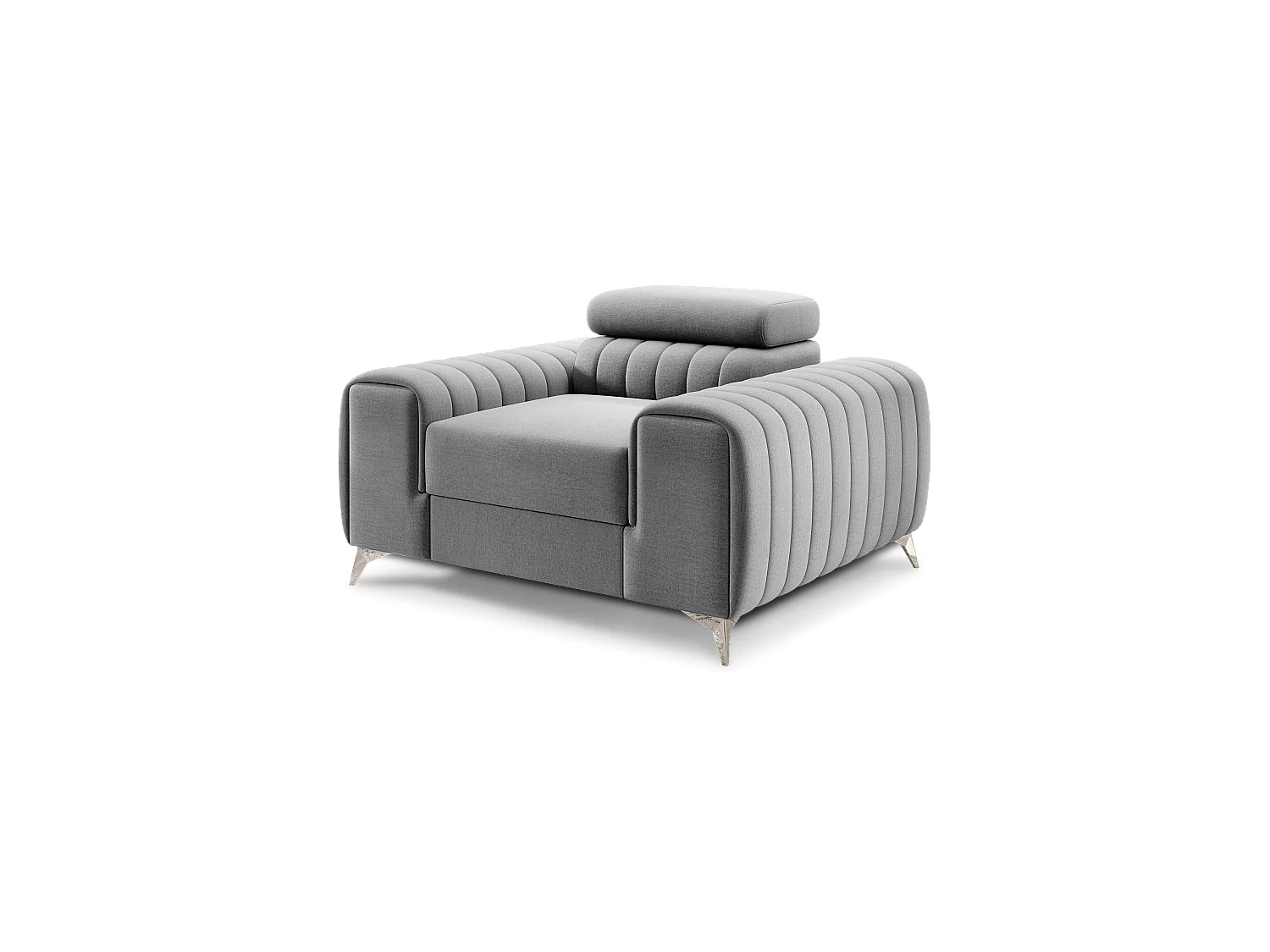 Poltrona Laurence/Tessuto/Grigio