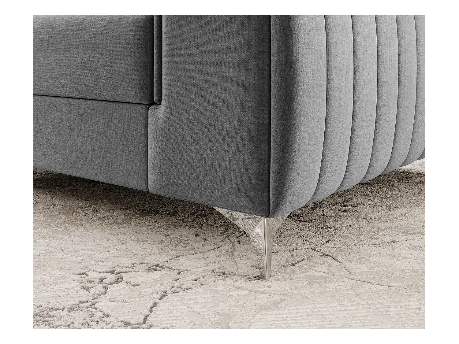 Poltrona Laurence/Tessuto/Grigio