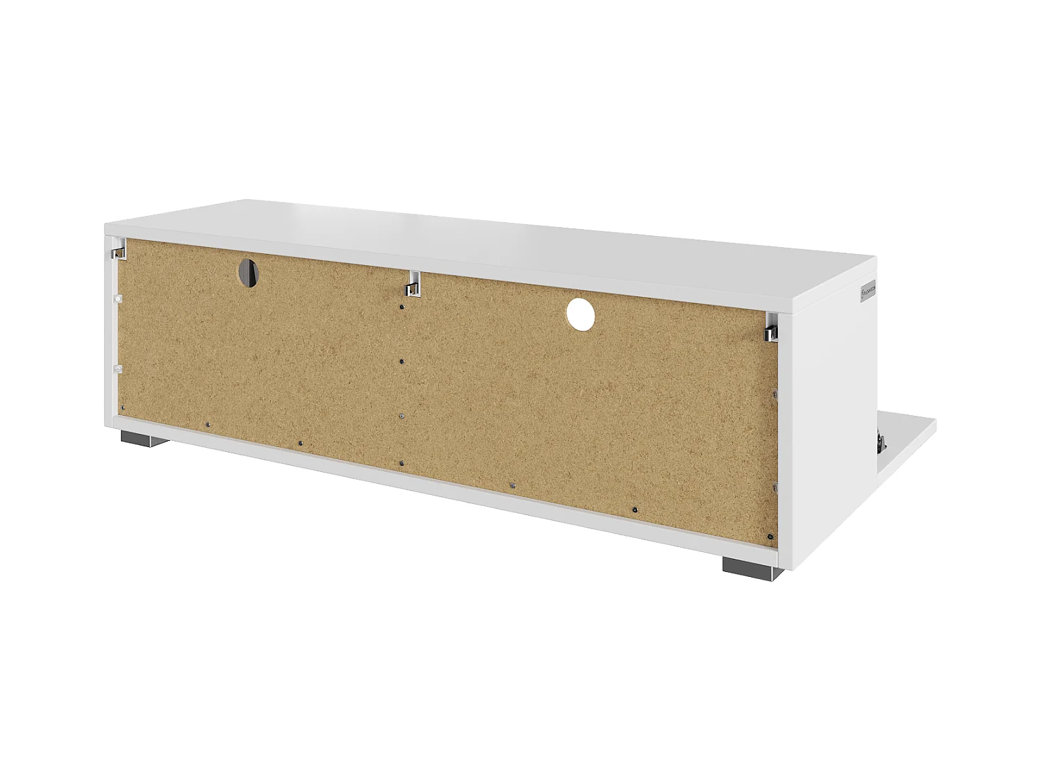 Meuble TV 105 cm 140 cm Banc Télé  Suspendu Banc Télévision Moderne Flottante pour Salon