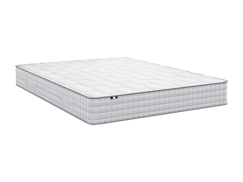 Matelas ressorts ensachés 7 zones, COSMOS, Face Hiver/Eté Dimensions - 160 x 200 cm