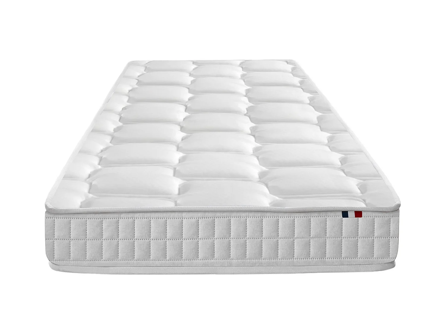 Matelas ressorts ensachés 7 zones, COSMOS, Face Hiver/Eté Dimensions - 80 x 200 cm