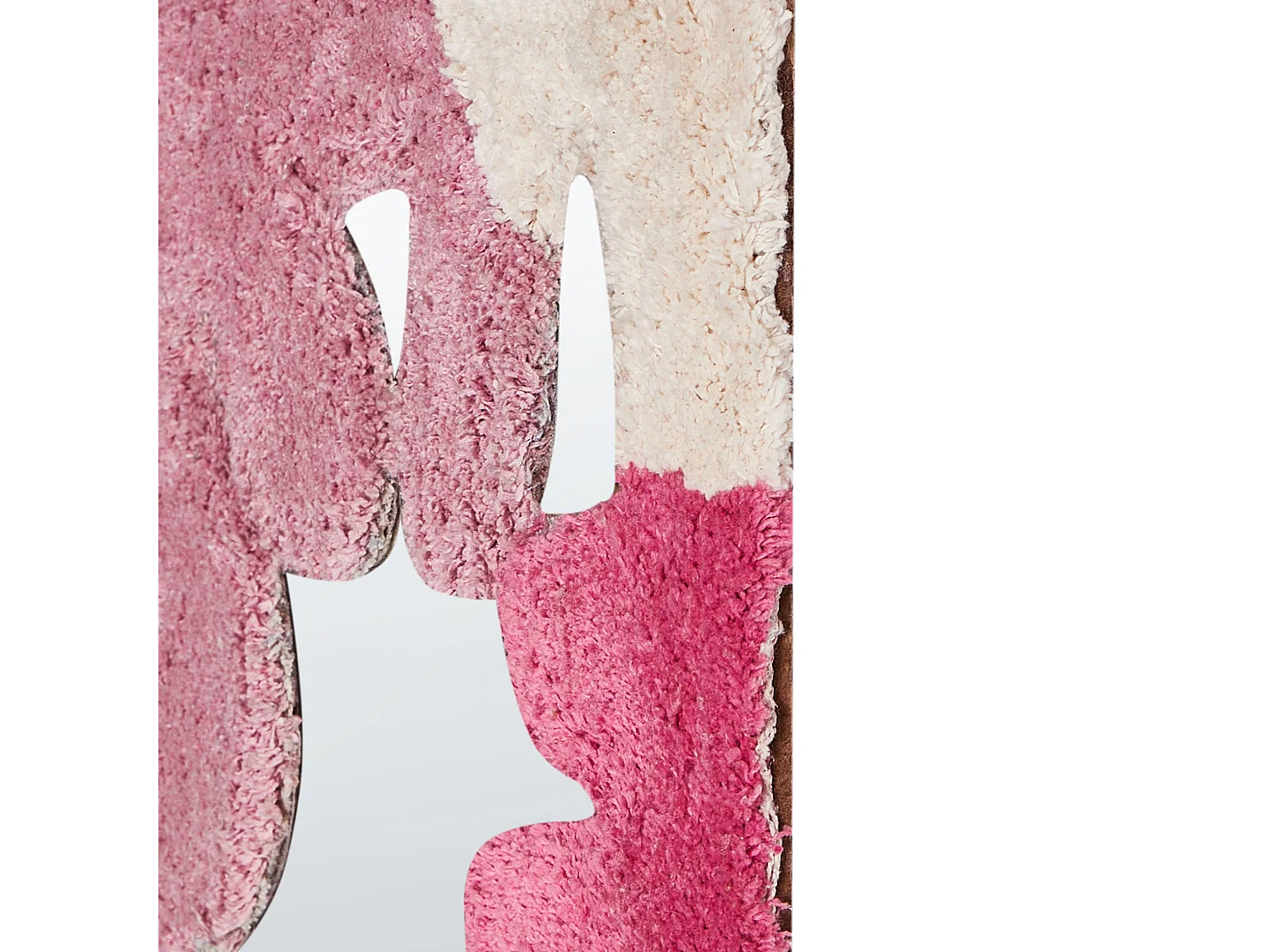 Miroir CAGERI 41 cm 75 cm Coton Rose