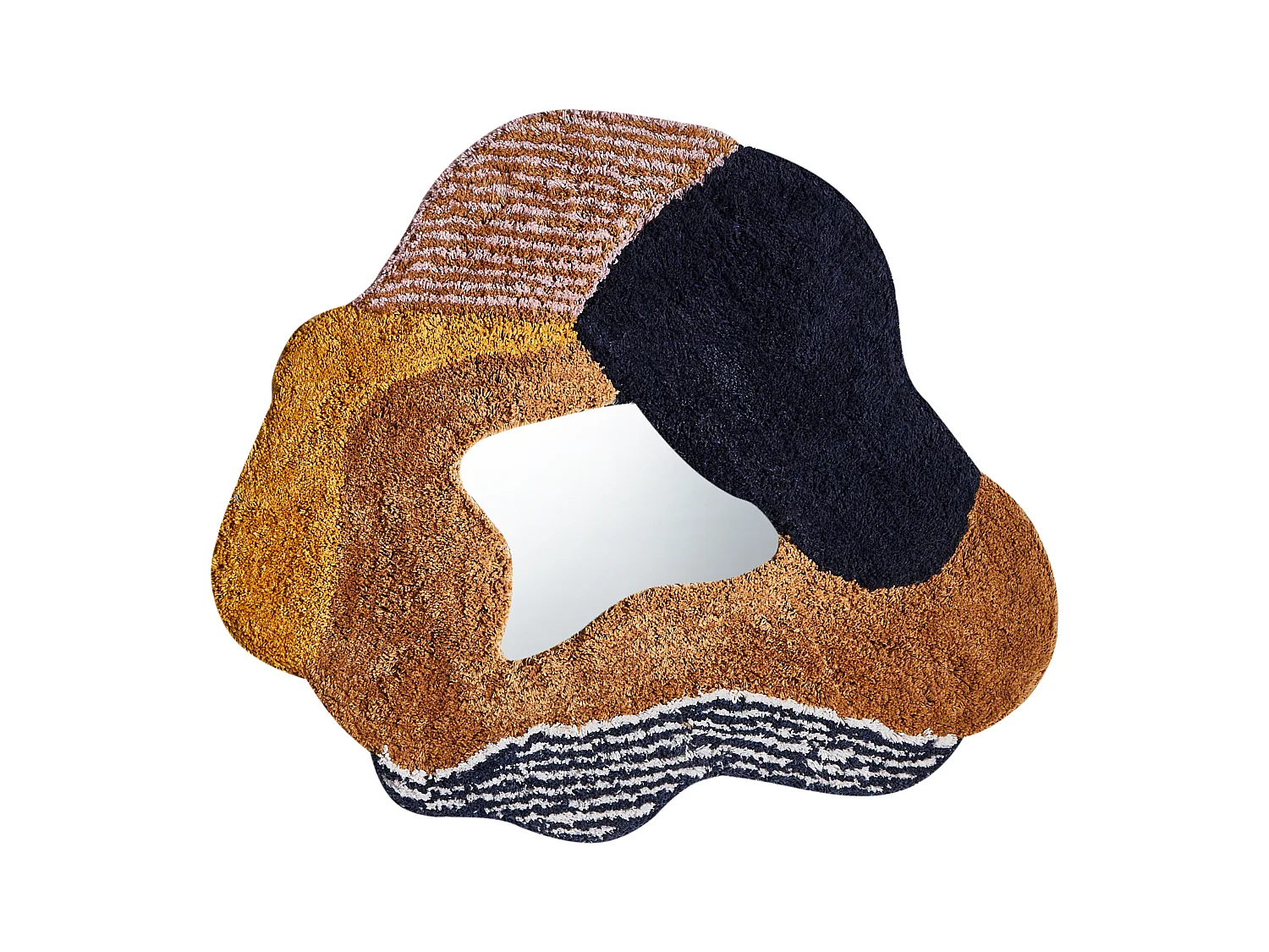 Miroir ABASZA 60 cm 62 cm Coton Multicolore