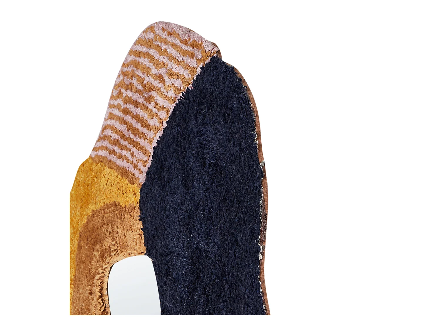 Miroir ABASZA 60 cm 62 cm Coton Multicolore