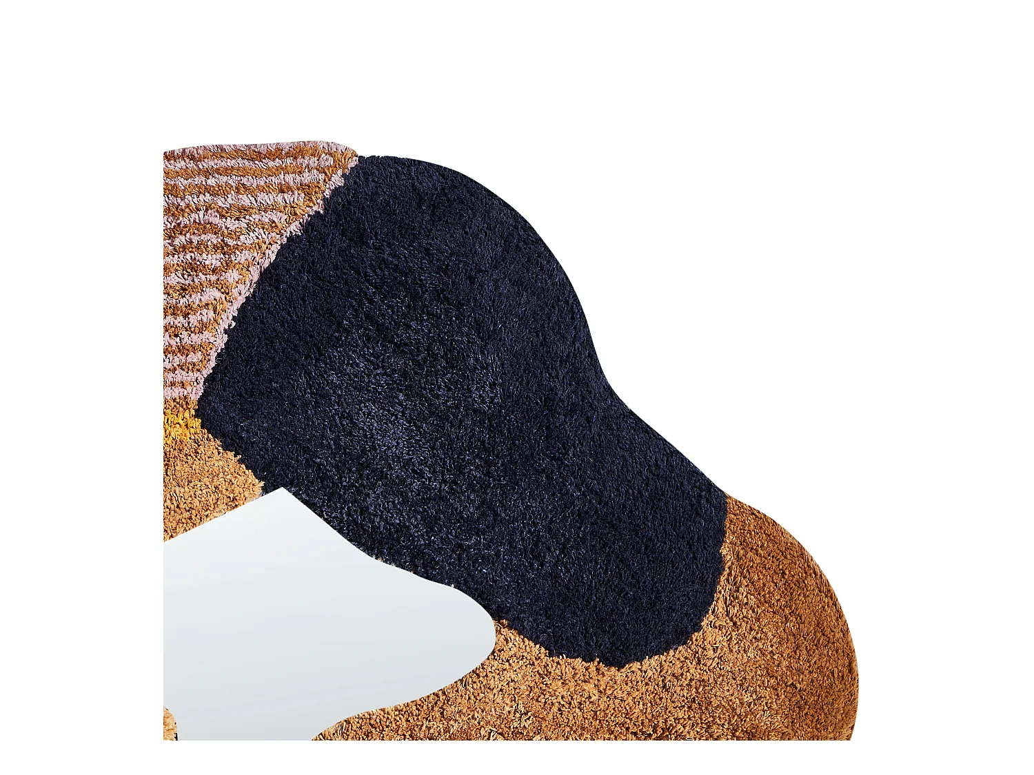 Miroir ABASZA 60 cm 62 cm Coton Multicolore