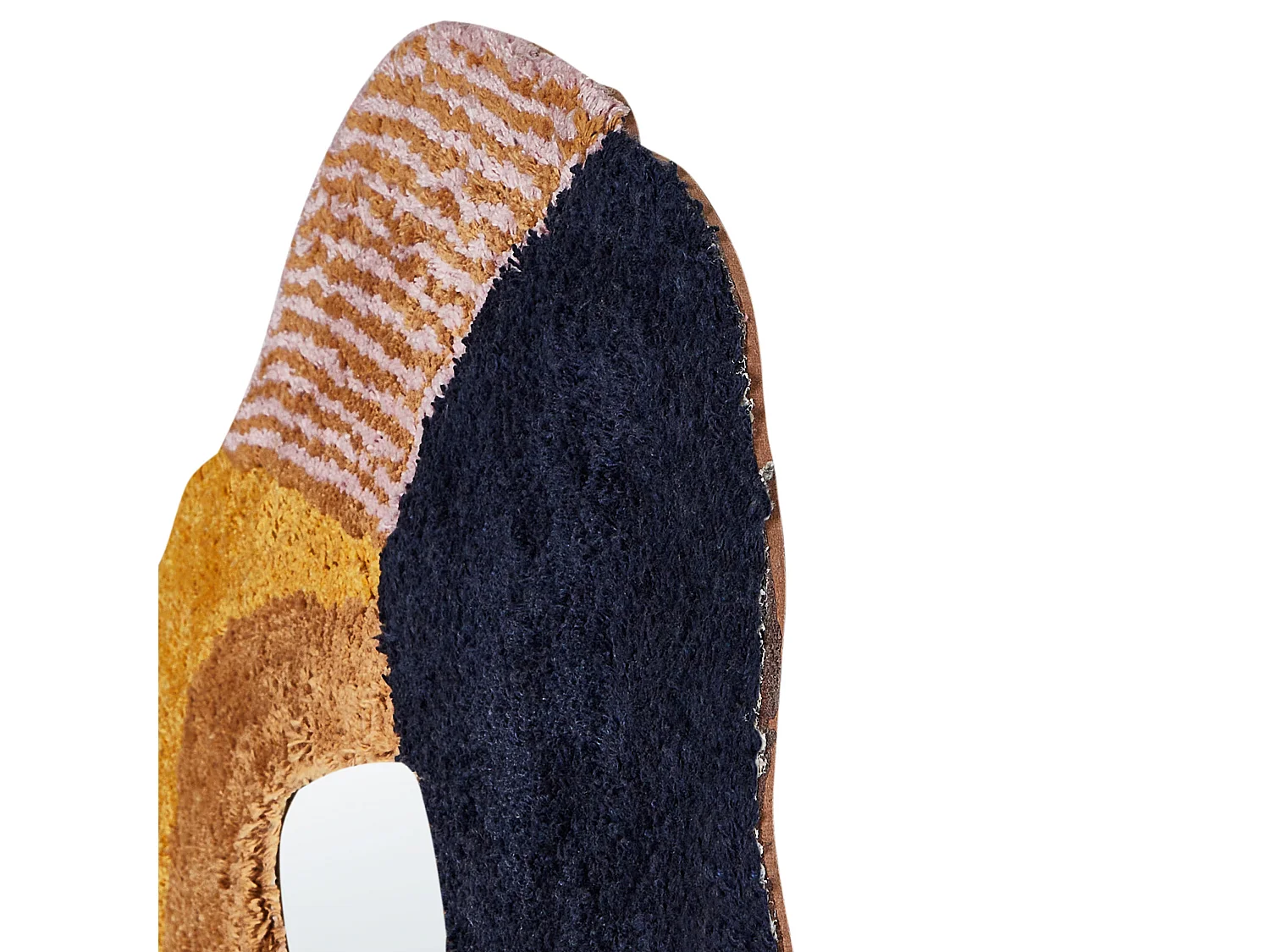 Miroir ABASZA 60 cm 62 cm Coton Multicolore