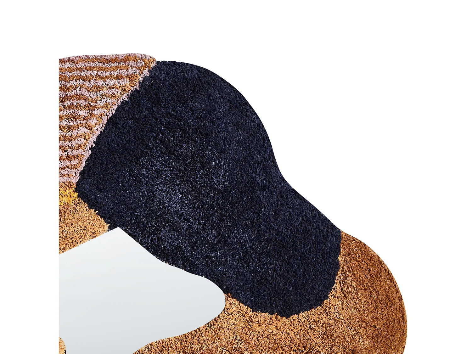 Miroir ABASZA 60 cm 62 cm Coton Multicolore