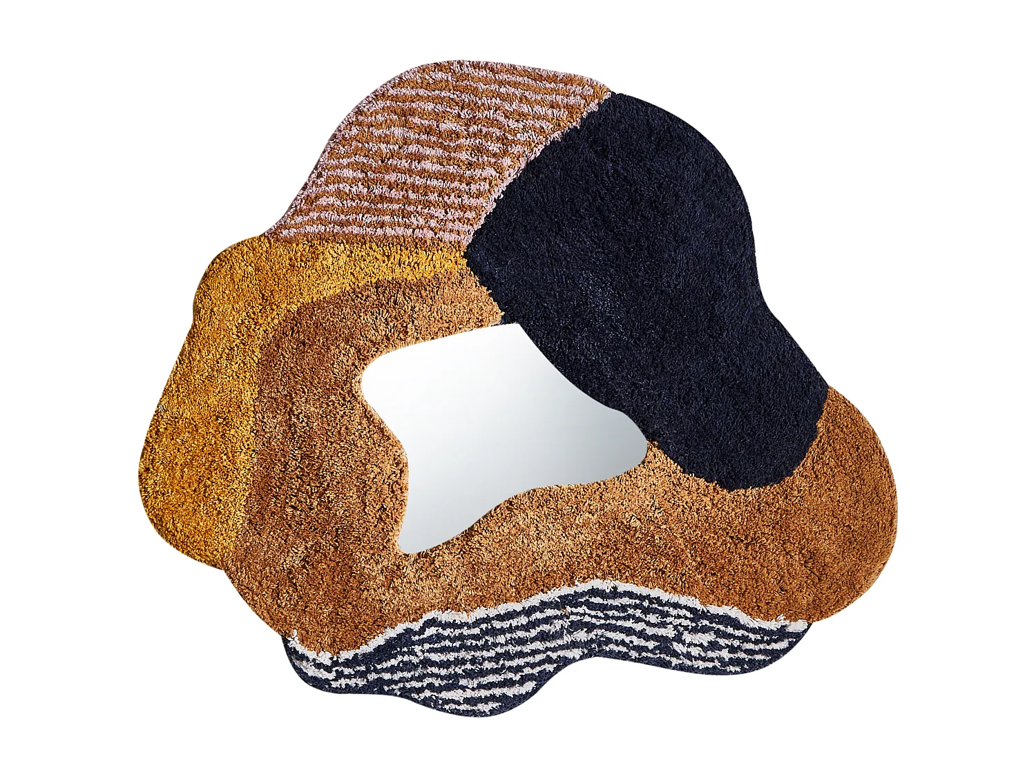 Miroir ABASZA 60 cm 62 cm Coton Multicolore