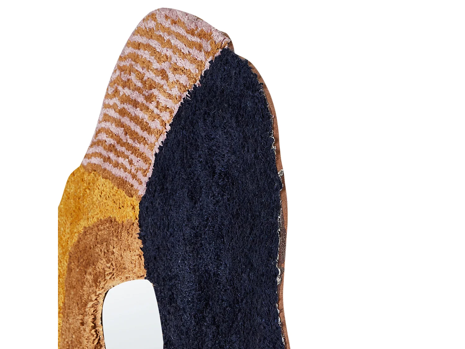 Miroir ABASZA 60 cm 62 cm Coton Multicolore