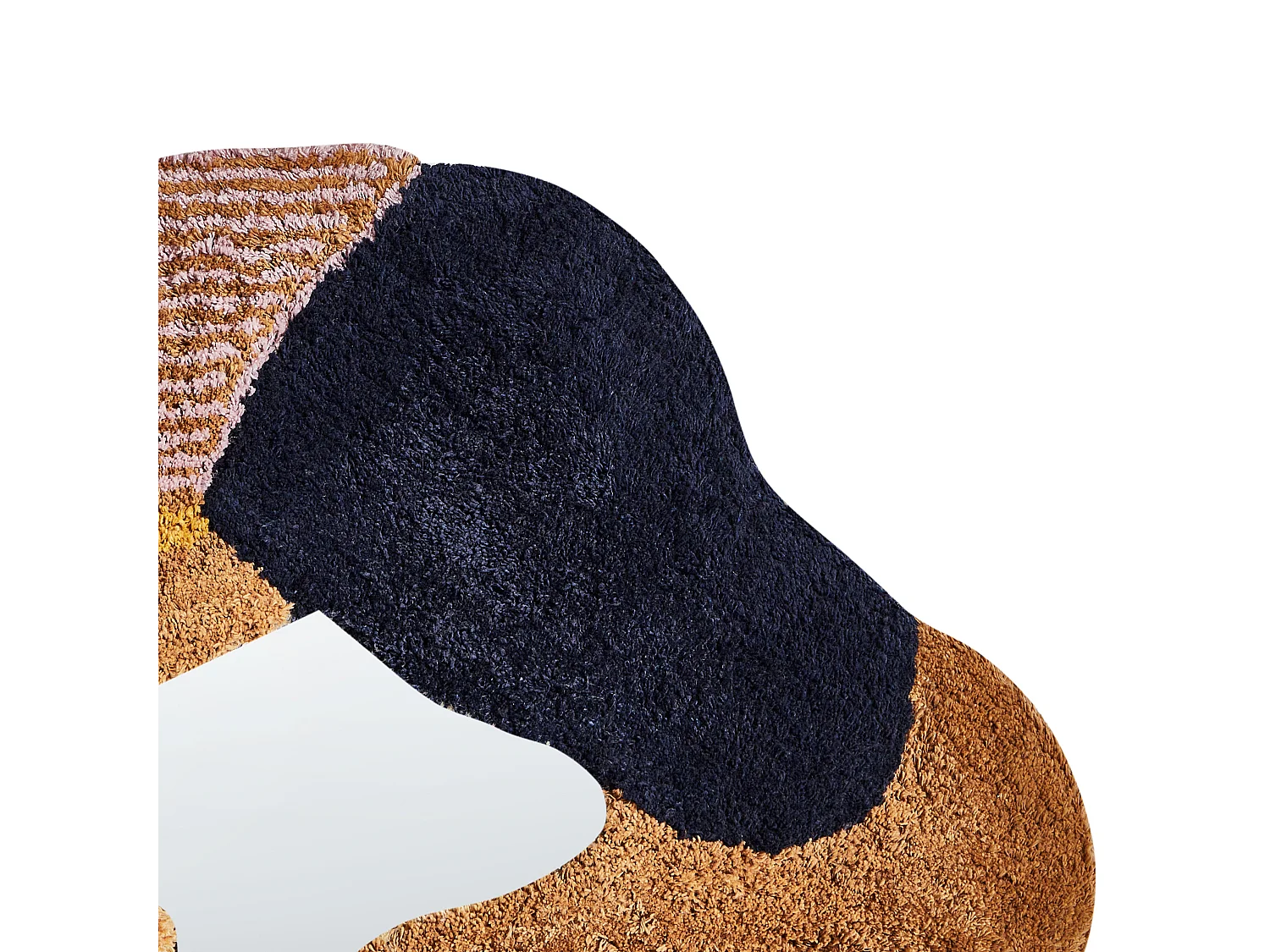 Miroir ABASZA 60 cm 62 cm Coton Multicolore