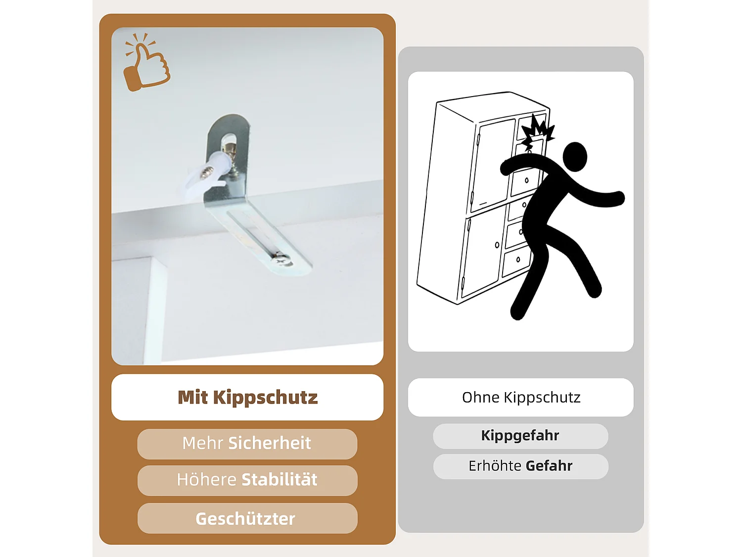Zestaw mebli do przedpokoju - 140,6 x 32 x 180 cm - Szafa do przedpokoju + szafka na buty - Płyta wiórowa - Biały