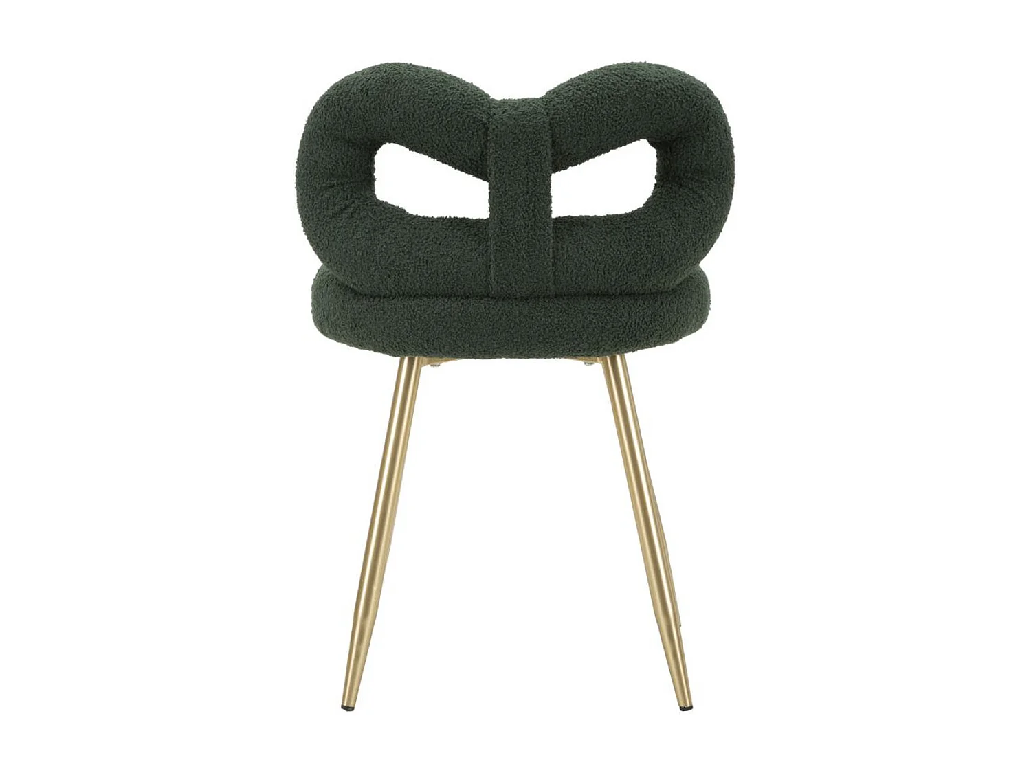 Krzesło Wstążka 2, Zielony, 40x40x67 cm, Seven Design