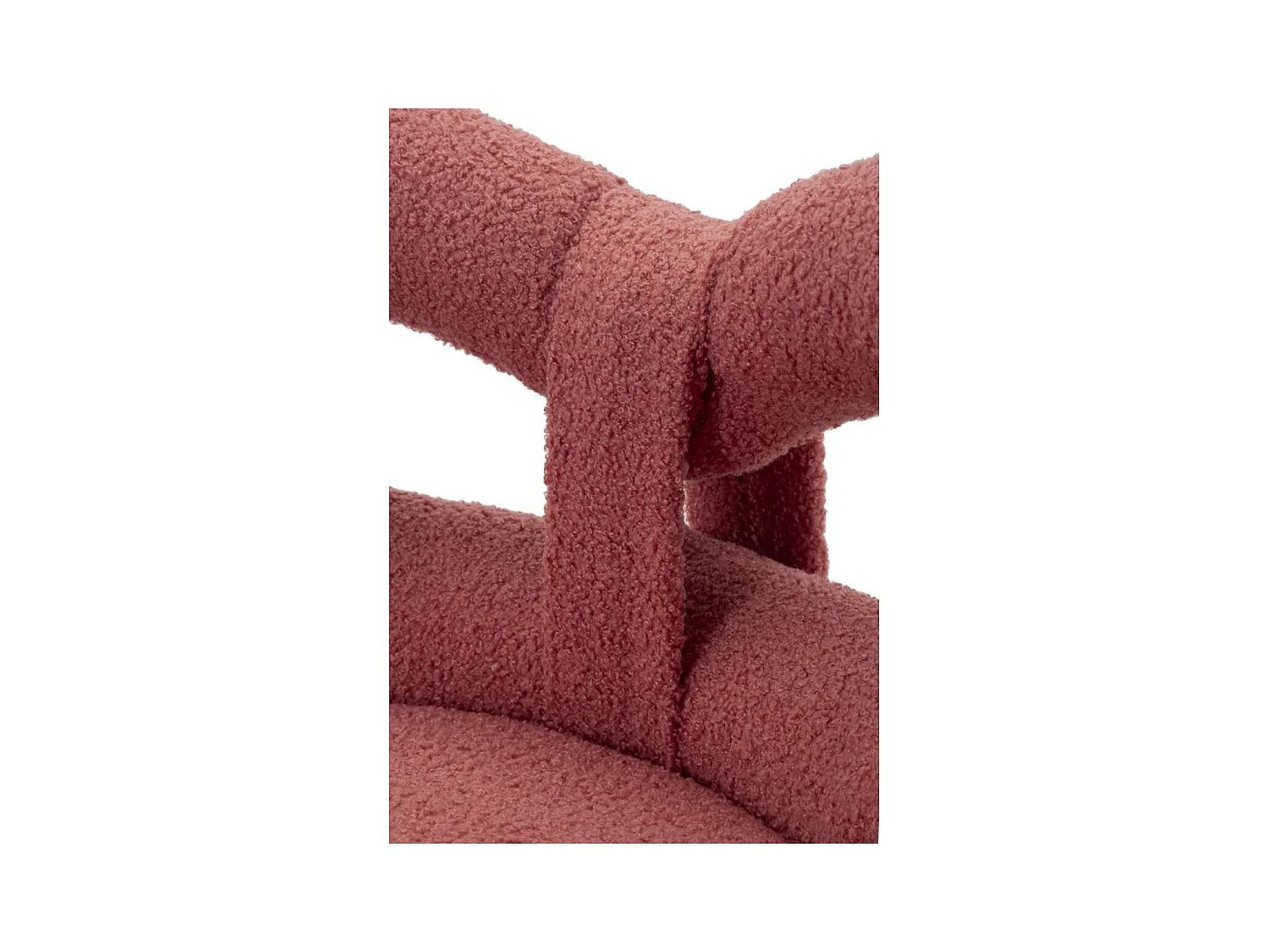 Chaise Noeud 1, Rose, 40x40x67 cm, Seven Design