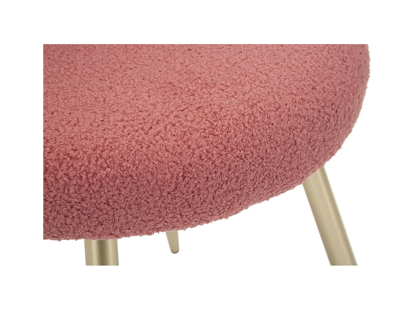 Chaise Noeud 1, Rose, 40x40x67 cm, Seven Design