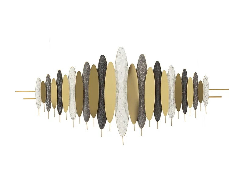 Decorazione in Metallo 3D MF760, Multicolore, 149x5x70 cm, Epikasa