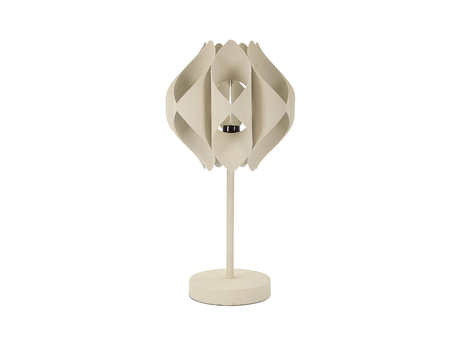 Lampa Stołowa MF763, Beżowy, 28x28x57 cm, Epikasa