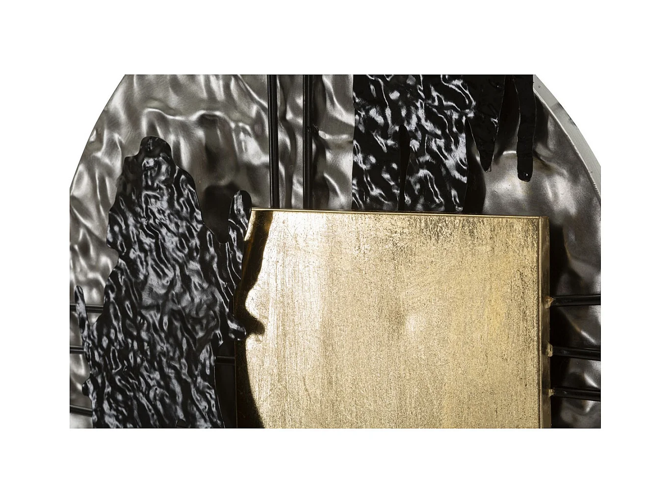 Décoration 3D en Métal MF762, Multicouleur, 71,8x6,4x100 cm, Seven Design