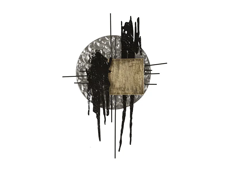 Metalowa Dekoracja 3D MF762, Wielokolorowy, 71,8x6,4x100 cm, Seven Design