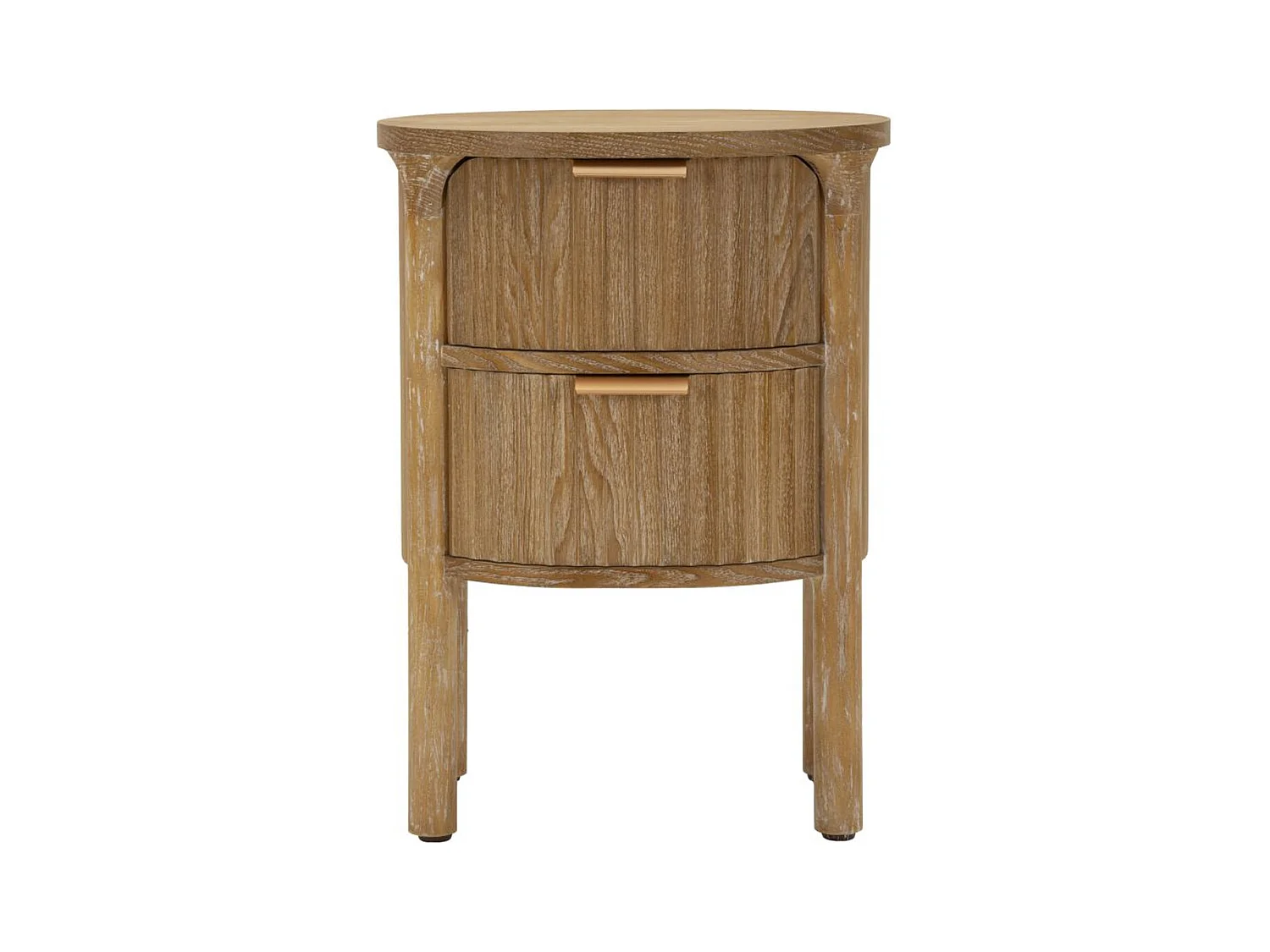 Table de Chevet MF754, Marron, 38x34,5x52 cm, Seven Design