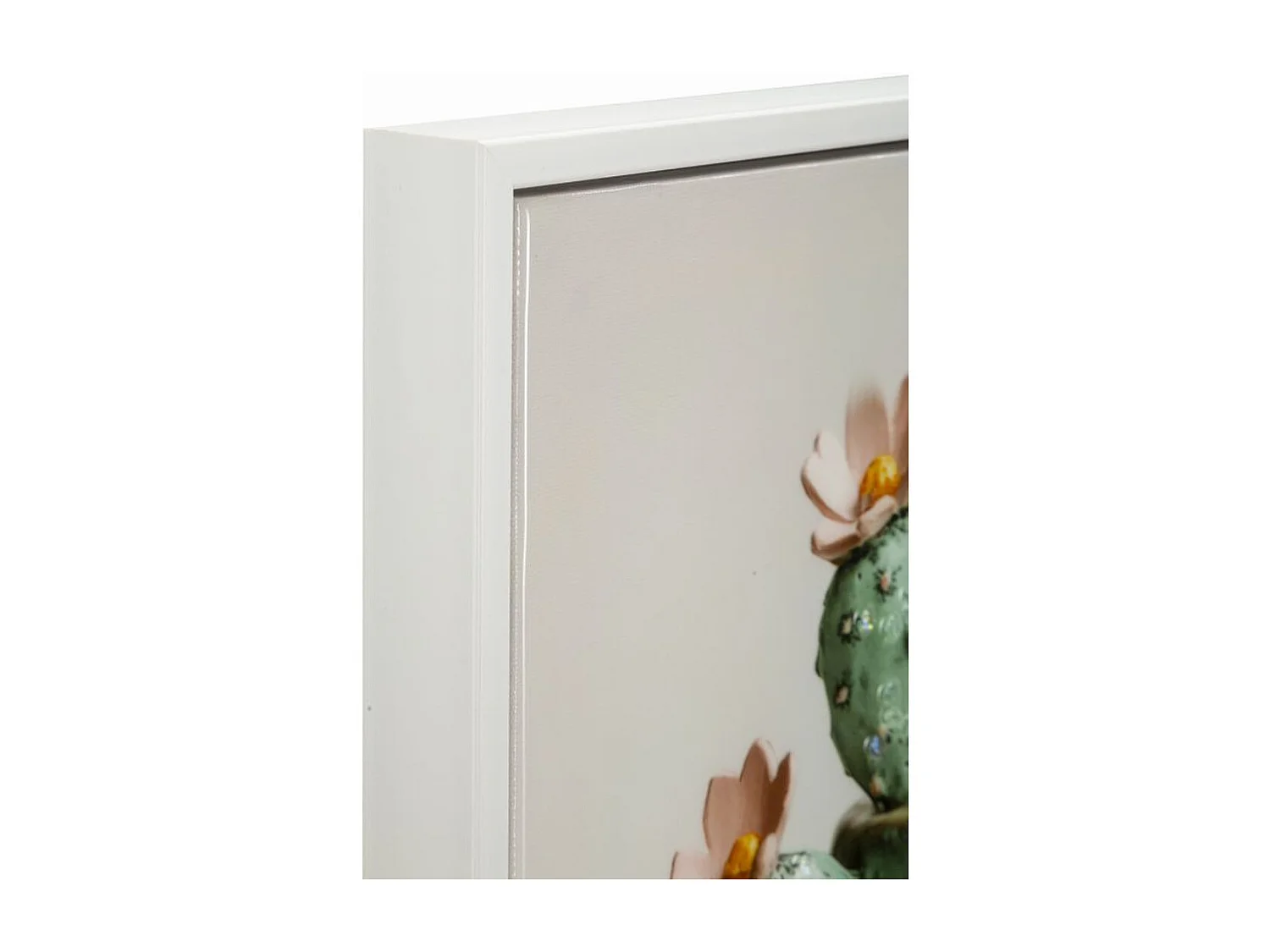 Wydruk na Płótnie z Ramą Kaktus 4, Wielokolorowy, 40x2,8x40 cm, Seven Design