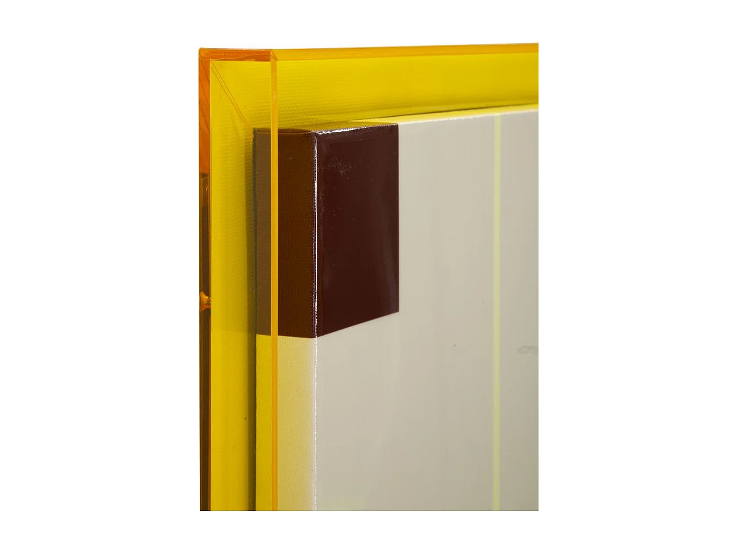 Impression sur Toile avec Cadre Psychédélique, Multicouleur, 60x3,3x80 cm, Seven Design