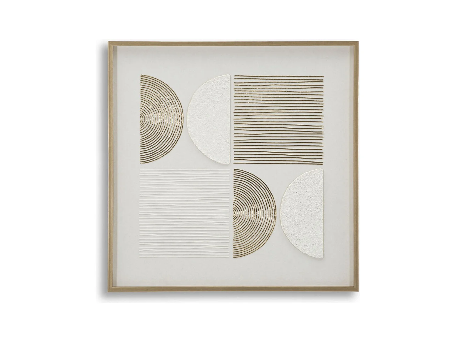 Afdrukken op Canvas met Lijst MF789, Veelkleurig, 60x3x60 cm, Seven Design