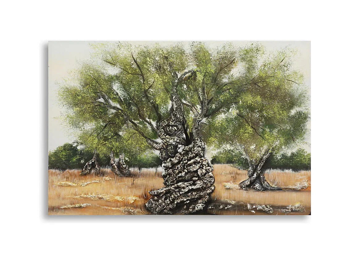 Impression sur Toile Arbre, Multicouleur, 120x3,8x80 cm, Epikasa