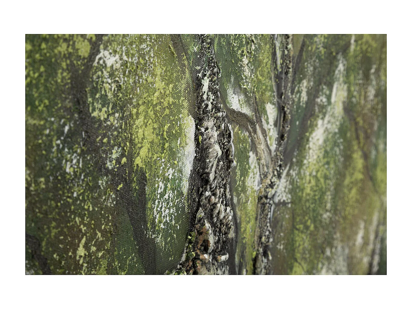 Stampa su Tela Albero, Multicolore, 120x3,8x80 cm, Seven Design