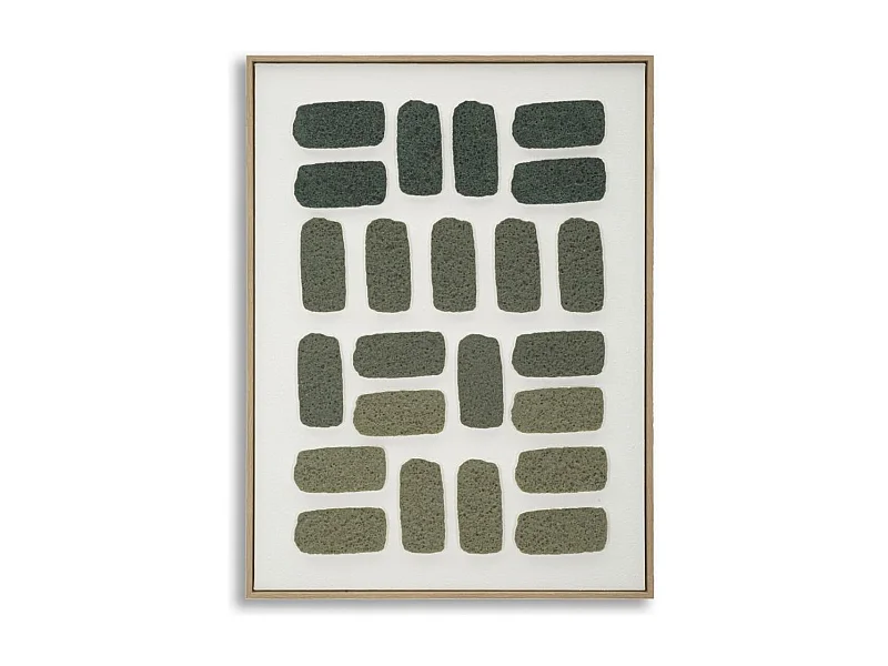 Afdrukken op Canvas met Lijst MF784, Veelkleurig, 60x2,9x80 cm, Seven Design