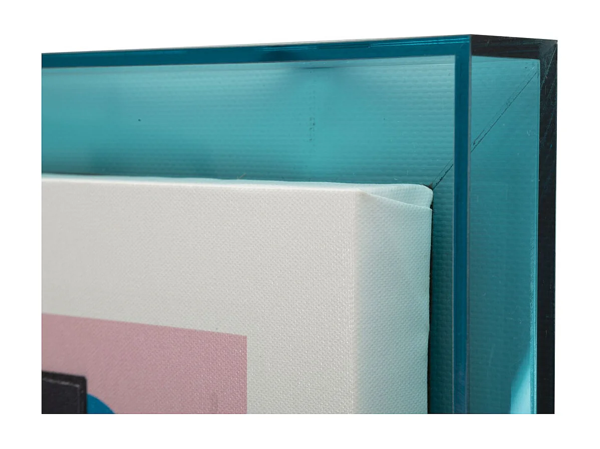 Wydruk na Płótnie z Ramą Psychodeliczny 4, Wielokolorowy, 50x3,3x70 cm, Seven Design