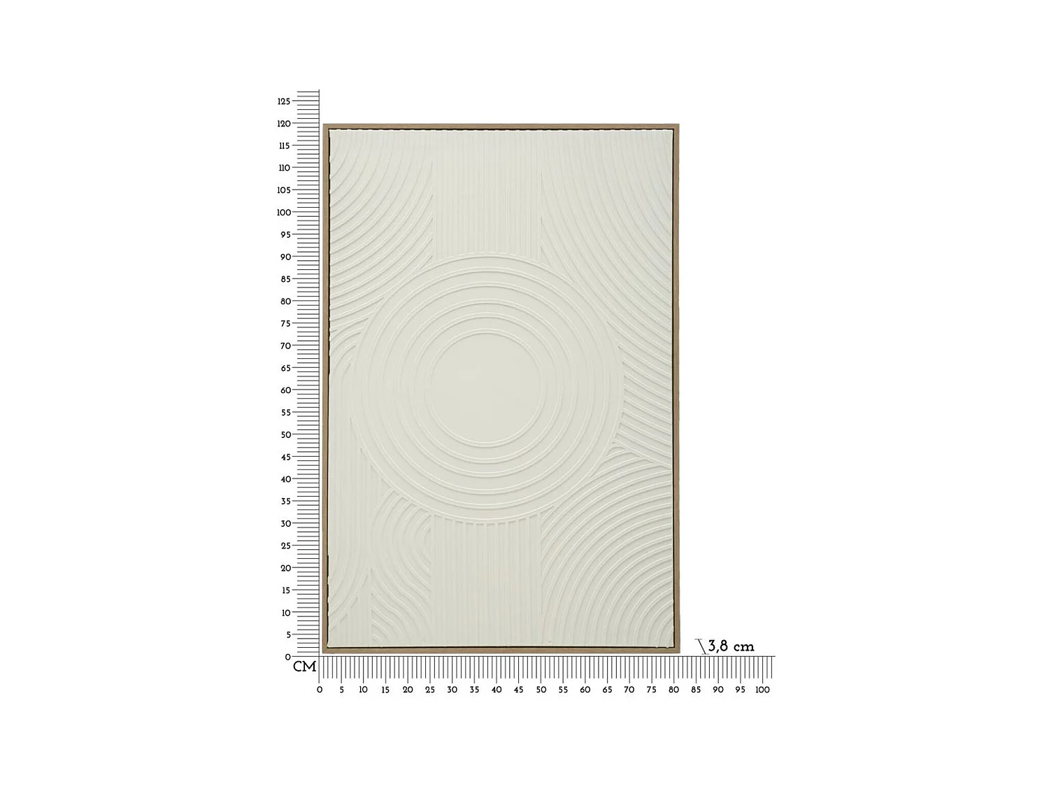 Stampa su Tela con Cornice MF782, Multicolore, 80x3,8x120 cm, Seven Design