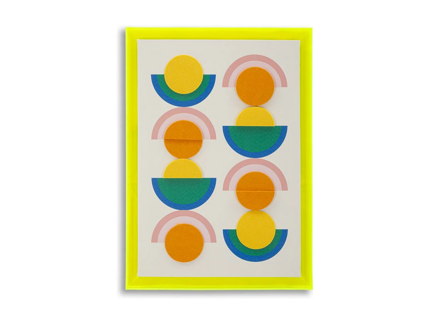 Impression sur Toile avec Cadre Psychédélique 7, Multicouleur, 50x3,3x70 cm, Seven Design