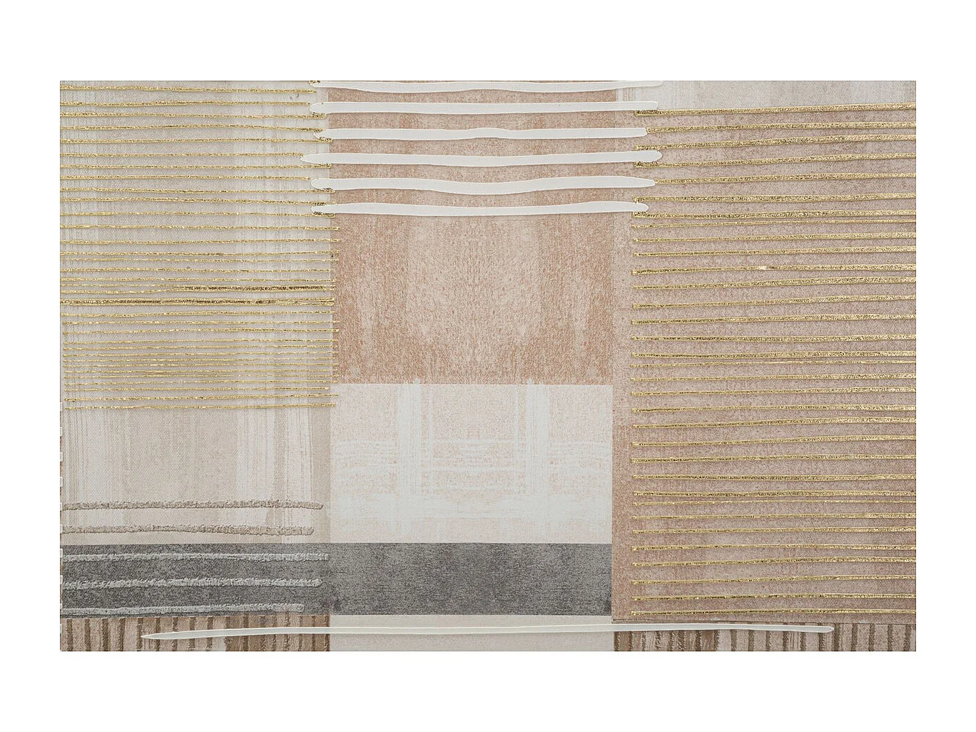 Impression sur Toile avec Cadre MF787, Multicouleur, 60x3x60 cm, Seven Design