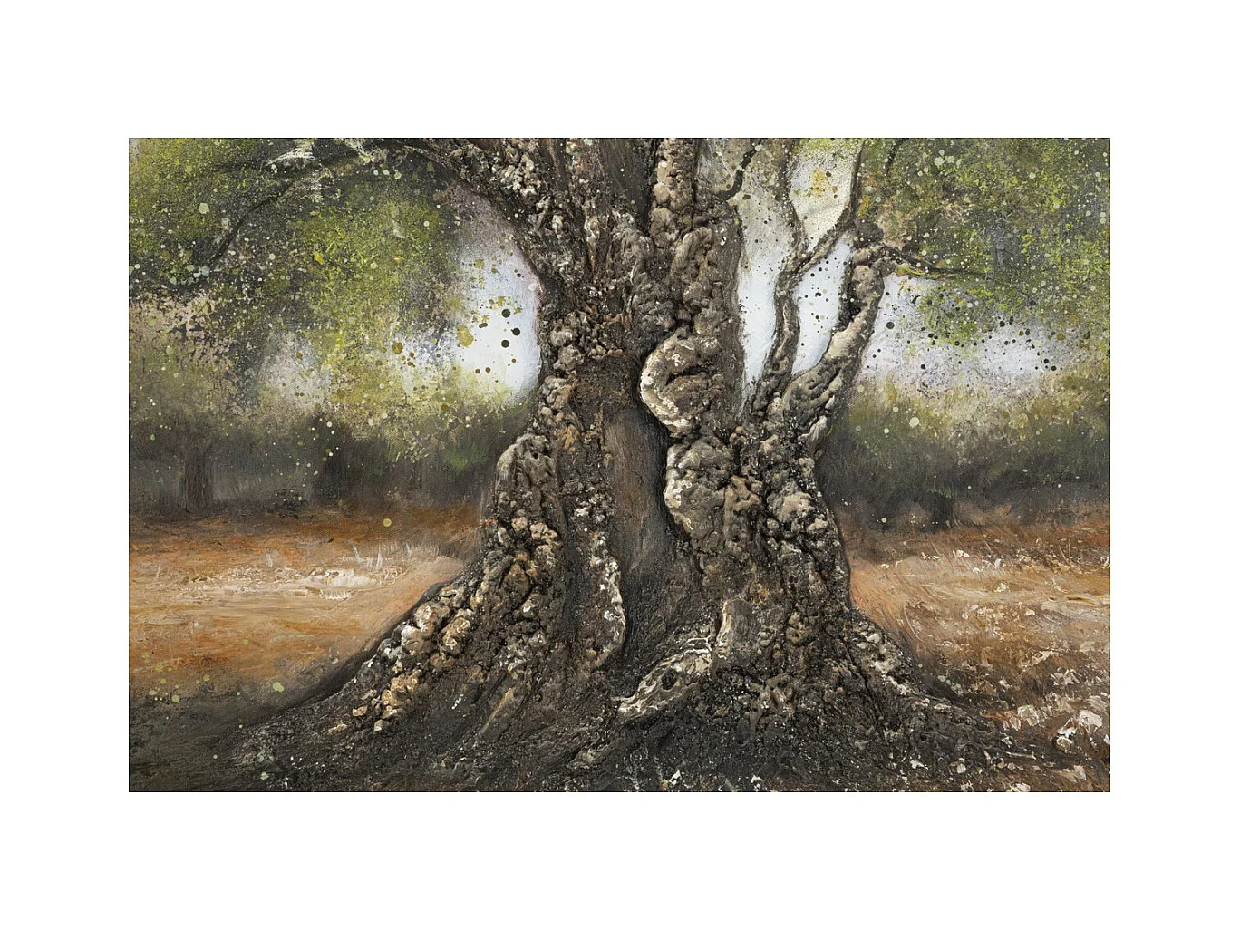 Impression sur Toile Arbre 2, Multicouleur, 120x3,8x80 cm, Epikasa