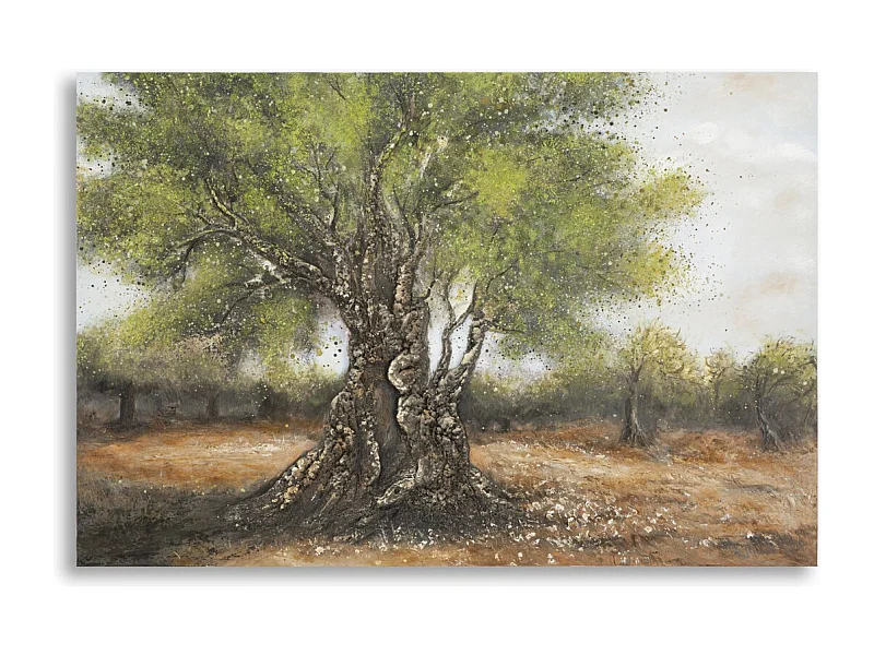 Afdrukken op Canvas Boom 2, Veelkleurig, 120x3,8x80 cm, Seven Design