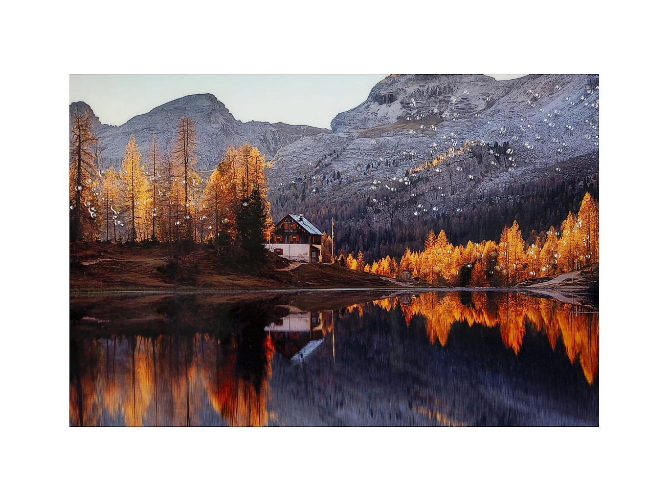 Impression sur Toile avec Cadre Alba, Multicouleur, 90x4x60 cm, Seven Design