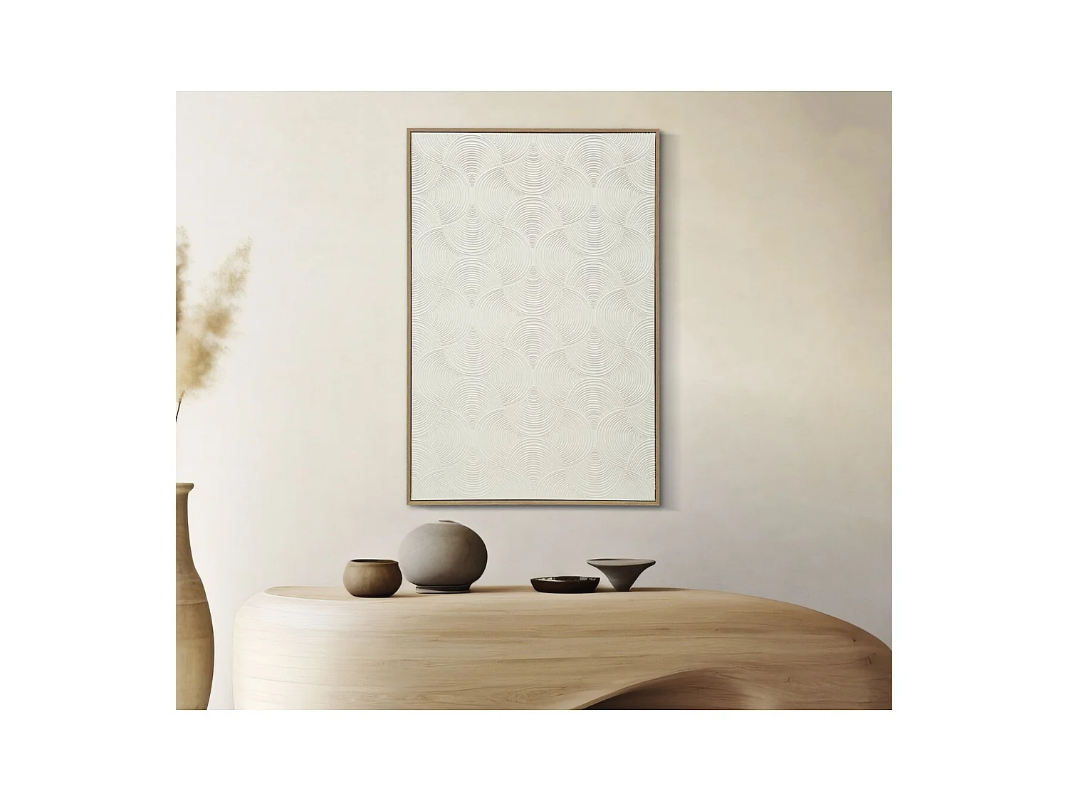 Stampa su Tela con Cornice MF783, Multicolore, 80x3,8x120 cm, Seven Design