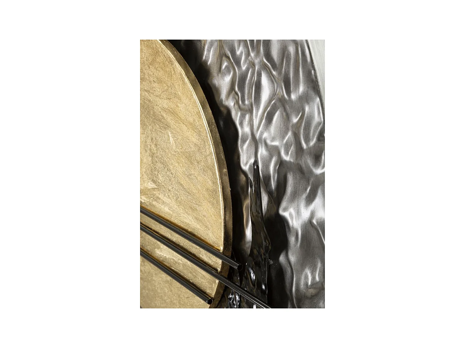 Décoration 3D en Métal MF761, Multicouleur, 78x5x102 cm, Seven Design