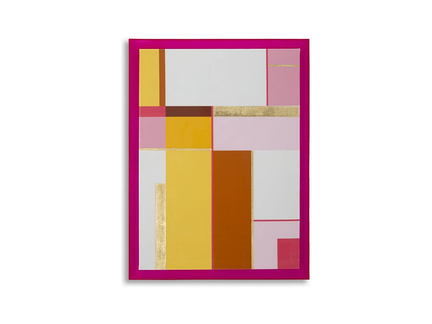 Impression sur Toile avec Cadre Psychédélique 1, Multicouleur, 60x3,3x80 cm, Seven Design