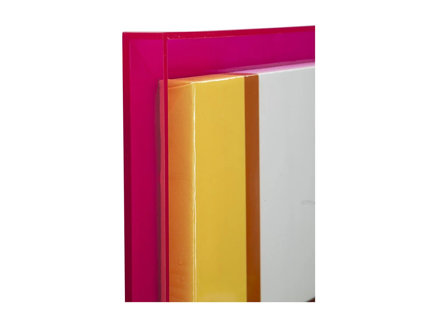 Wydruk na Płótnie z Ramą Psychodeliczny 1, Wielokolorowy, 60x3,3x80 cm, Seven Design