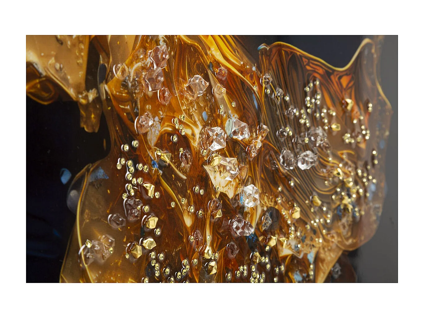 Wydruk na Płótnie z Ramą Marmur 1, Wielokolorowy, 60x4x90 cm, Seven Design